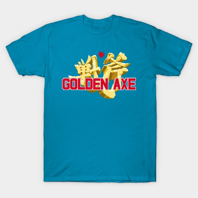 Golden Axe T-Shirt by FireballMotion